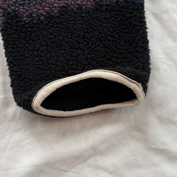 Columbia Helvetia II Women’s Small Printed Cropped Quarter Snap Sherpa Fleece - Picture 8 of 10